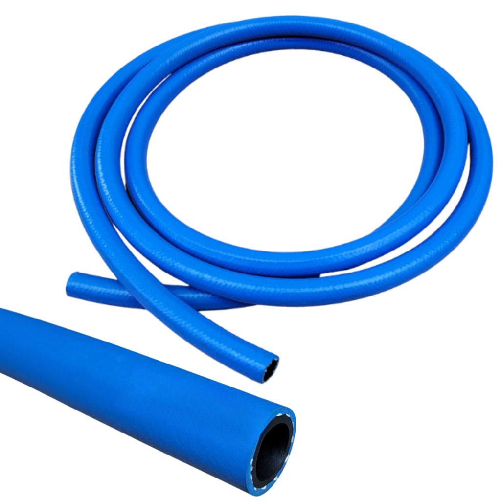 Push Lock Hose 1/4" ID for AN -4, Blue, 10 FT - 70658-10