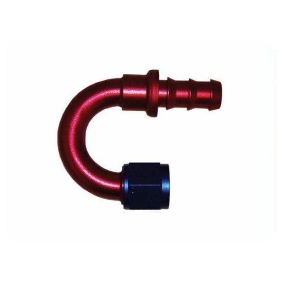 Push-On Hose Fitting, 180 Degree -6 - 1562