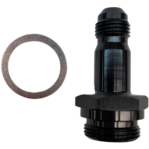 [PRFA7862BLK] Holley Carburetor Long -6 Fitting Black - A7862BLK