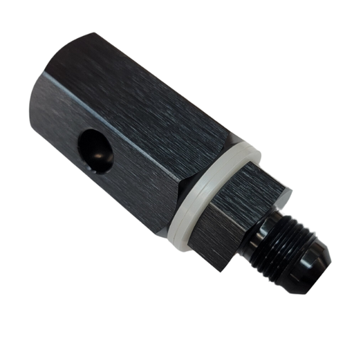 [PRF834-006BLK] Fuel Cell Rollover Valve, -6 AN, Black- 834-006BLK