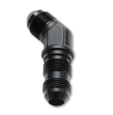 [PRF2893BLK] 45 Degree Bulkhead Union -3 Black - 2893BLK