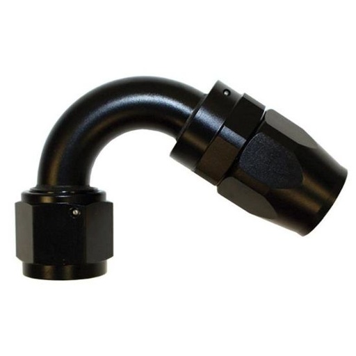 [PRF4045BLK] Aluminum 120 Degree Elbow Reusable Fitting -12 Black - 4045BLK