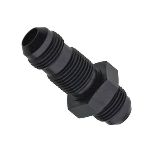 [PRF2073BLK] Bulkhead Union -8 Black - 2073BLK