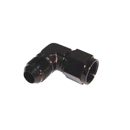 [PRF22912BLK] Female 90 Degree Adapter AN -4 Black - 22912BLK