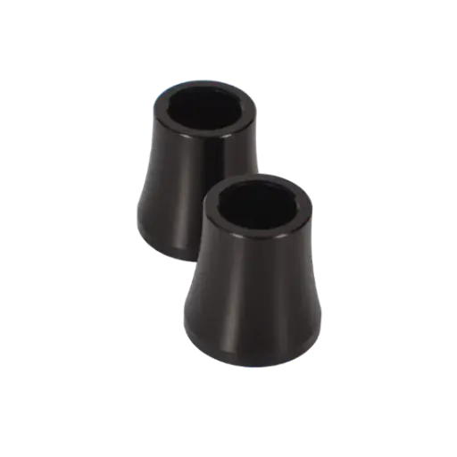 [JOE25621-B] 3/8"ID x 1/4"RadiusRodSpacers,Black - JOE25621-B