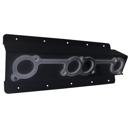 [HRPHRP6700A-BLK] Header Rack Spreadport Angle Mount Black
